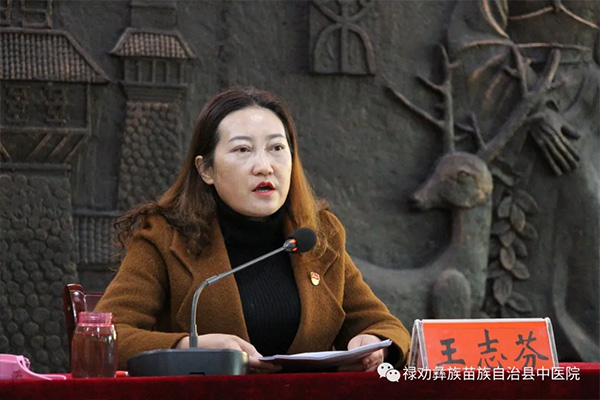 学习贯彻党的十九届六中全会精神县委宣讲团走基层宣讲（县中医院）(图2)